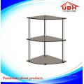 Glass Corner Stand for Flower Pot or Anything You Like/Table